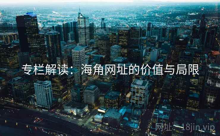 专栏解读:海角网址的价值与局限 专栏解读:海角网址的价值与局限