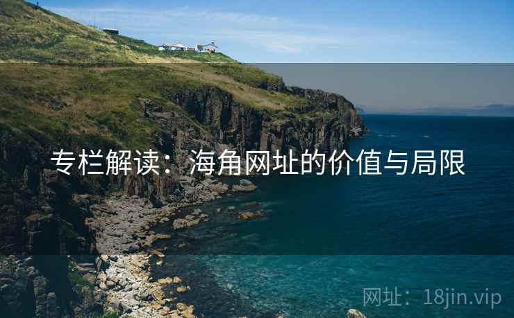 专栏解读:海角网址的价值与局限 专栏解读:海角网址的价值与局限