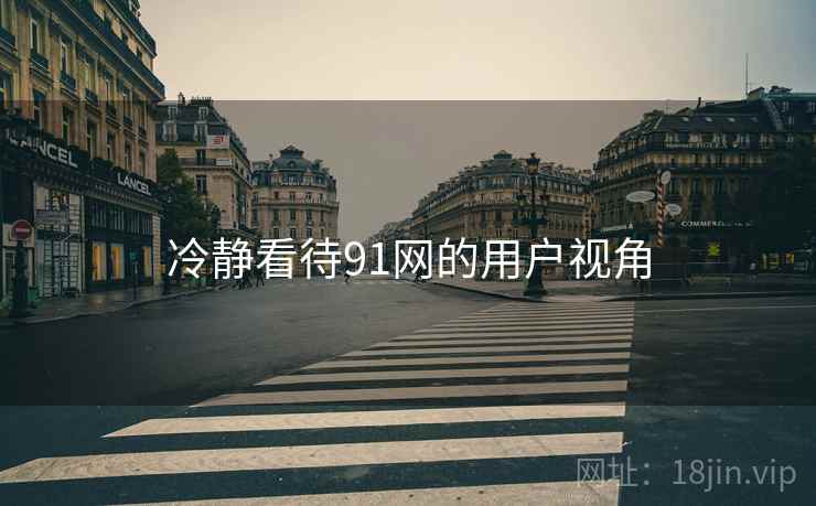 冷静看待91网的用户视角 冷静看待91网的用户视角