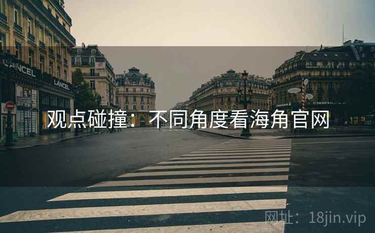 观点碰撞:不同角度看海角官网